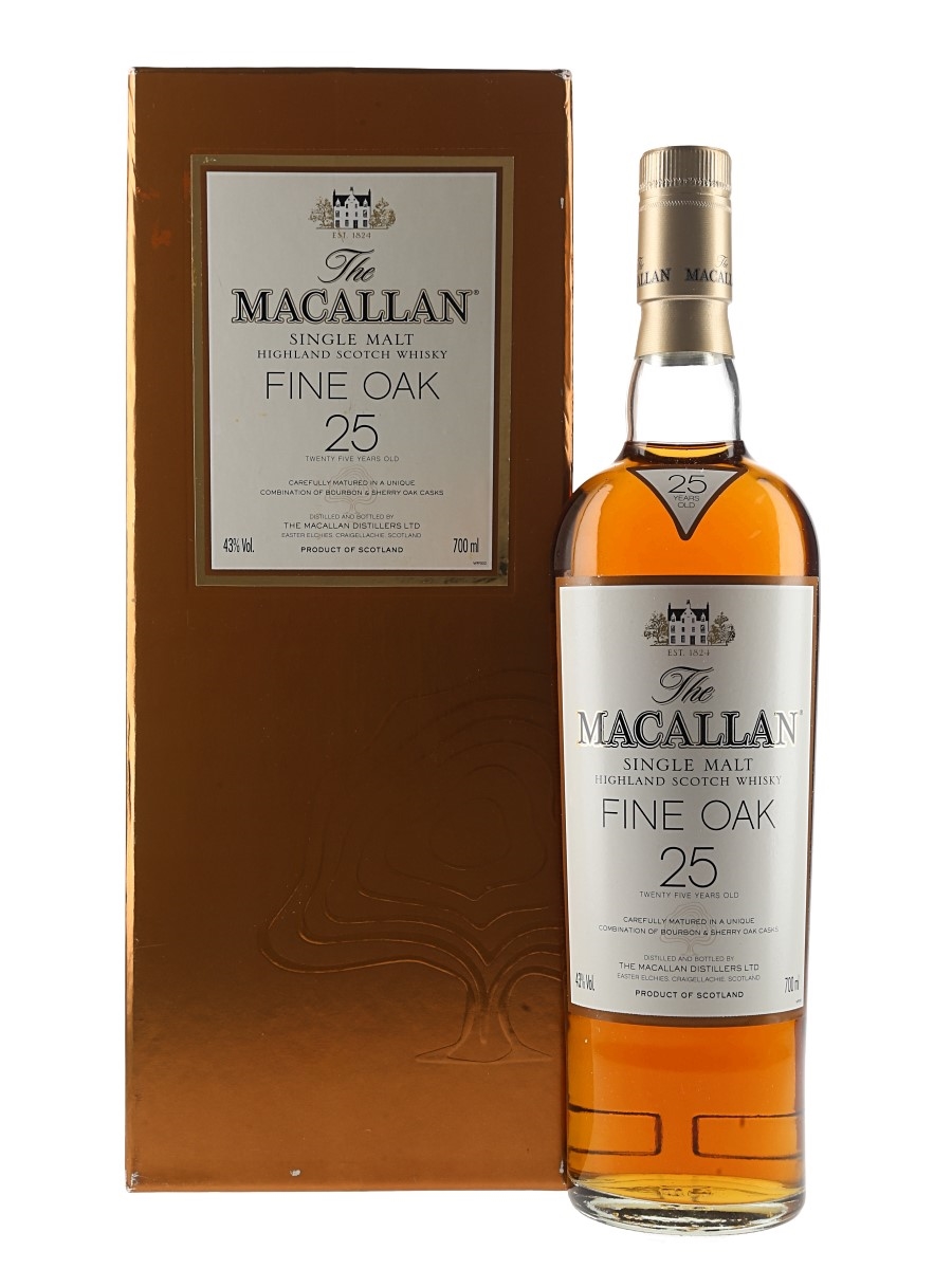 Macallan 25 Year Old Fine Oak Bottled 2000s 70cl / 43%