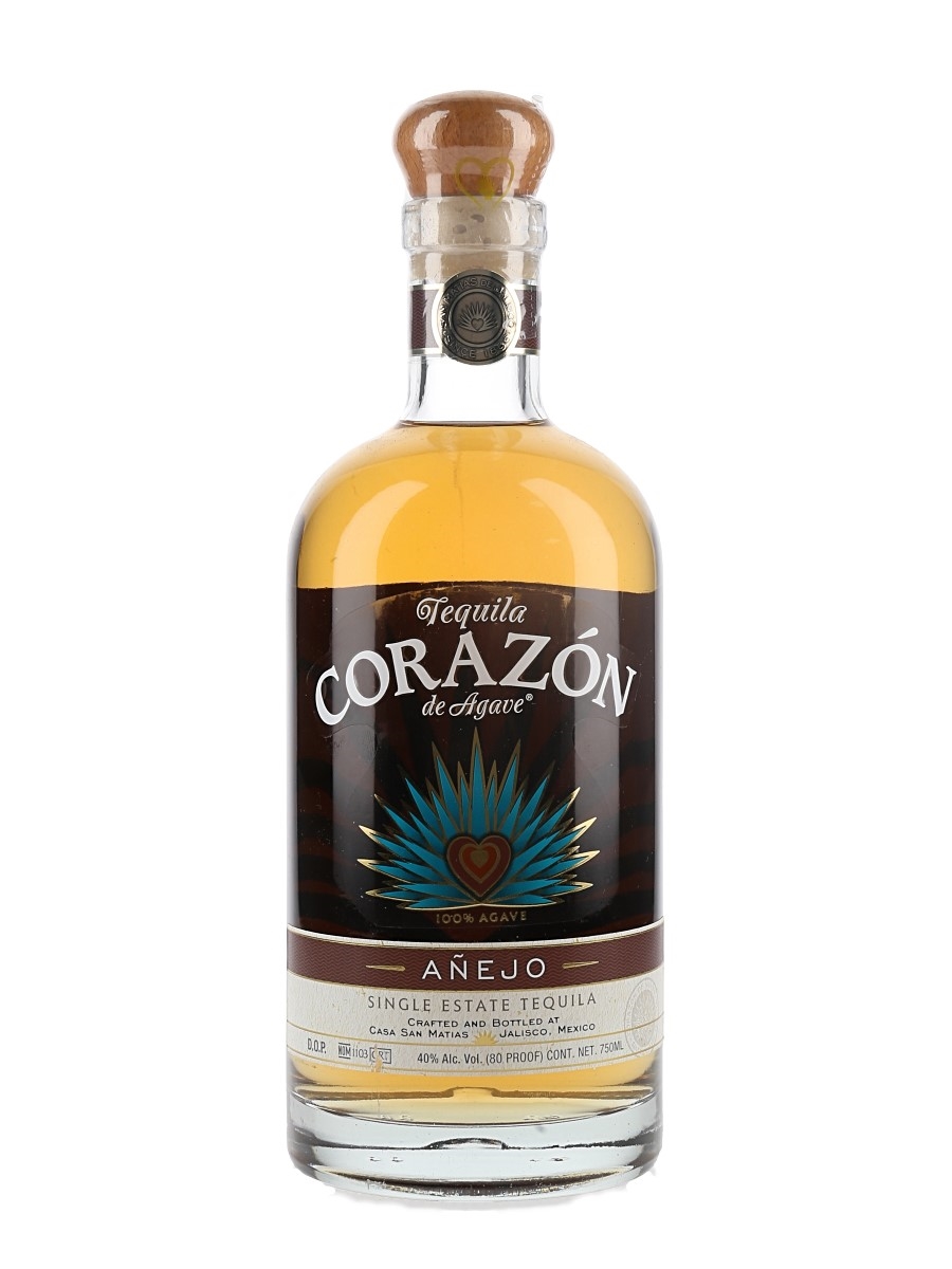 Corazon Anejo Single Estate Tequila 75cl / 40%