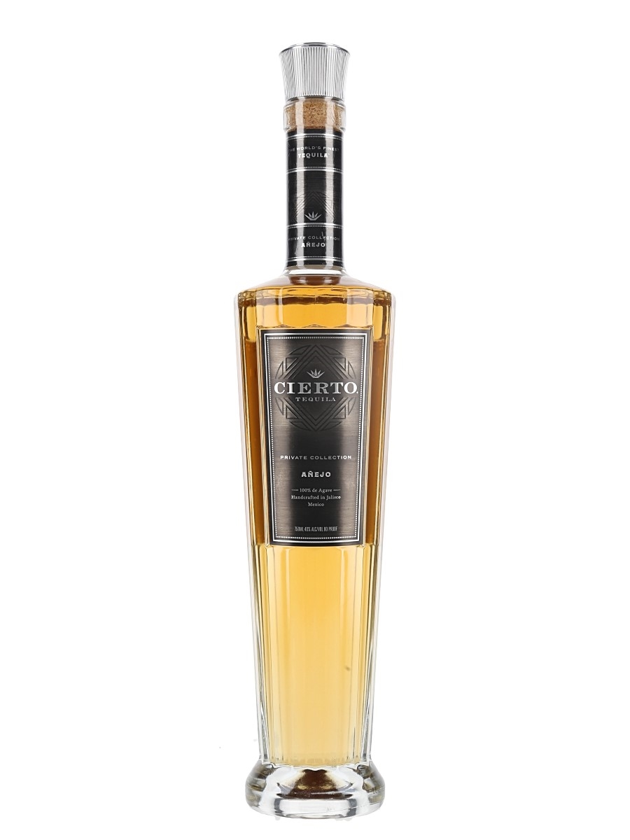 Cierto Private Collection Anejo Tequila US Import 75cl / 40%