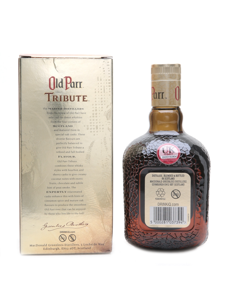 Old Parr Tribute - Lot 18100 - Buy/Sell Blended Whisky Online
