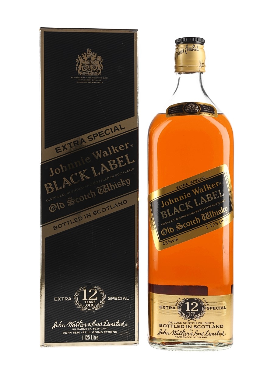 Johnnie Walker Black Label 12 Year Old - Lot 172147 - Buy
