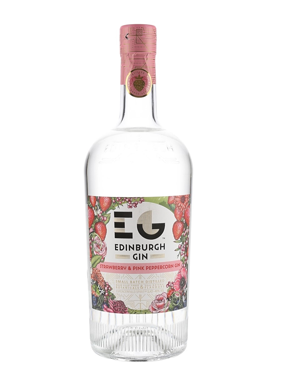 Edinburgh Gin Strawberry & Pink Peppercorn 100cl / 40%