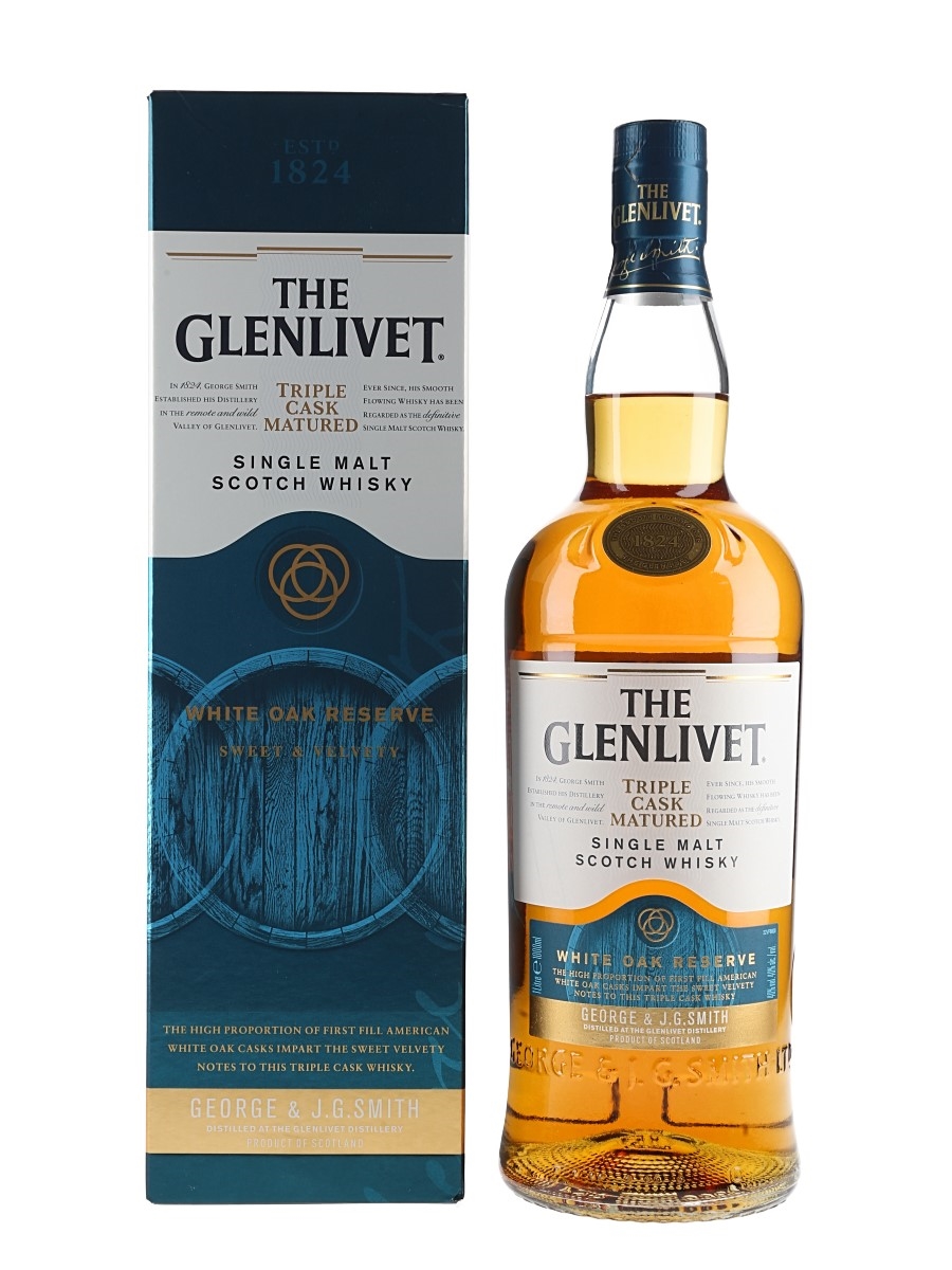 Glenlivet White Oak Reserve Bottled 2020 100cl / 40%