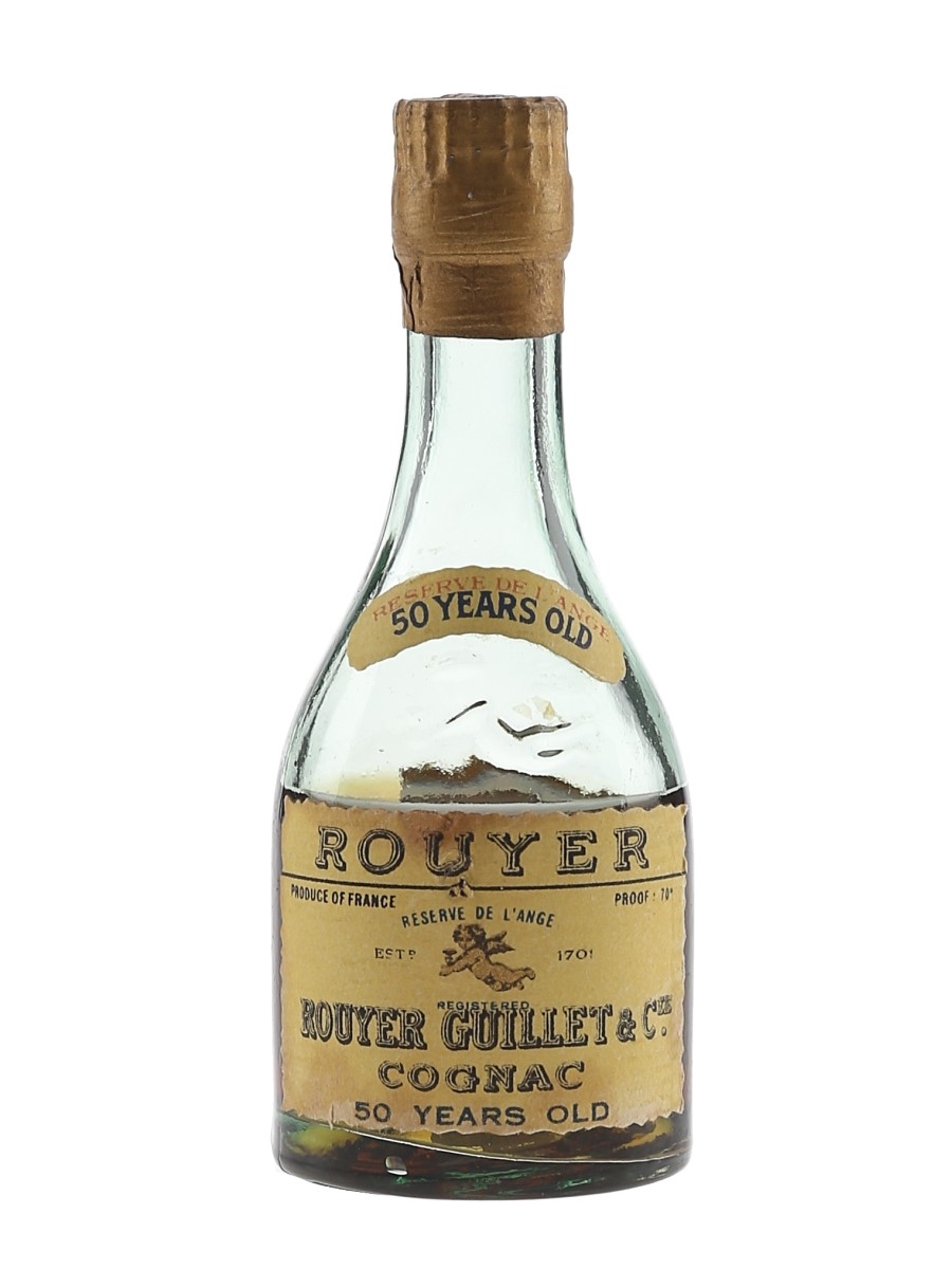 Rouyer Guillet 50 Year Old Reserve De L'Ange Bottled 1960s 5cl / 40%
