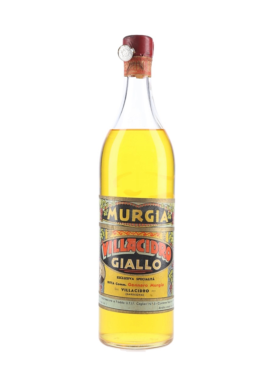 Murgia Villacidro Bianco Bottled 1950s 100cl / 40%