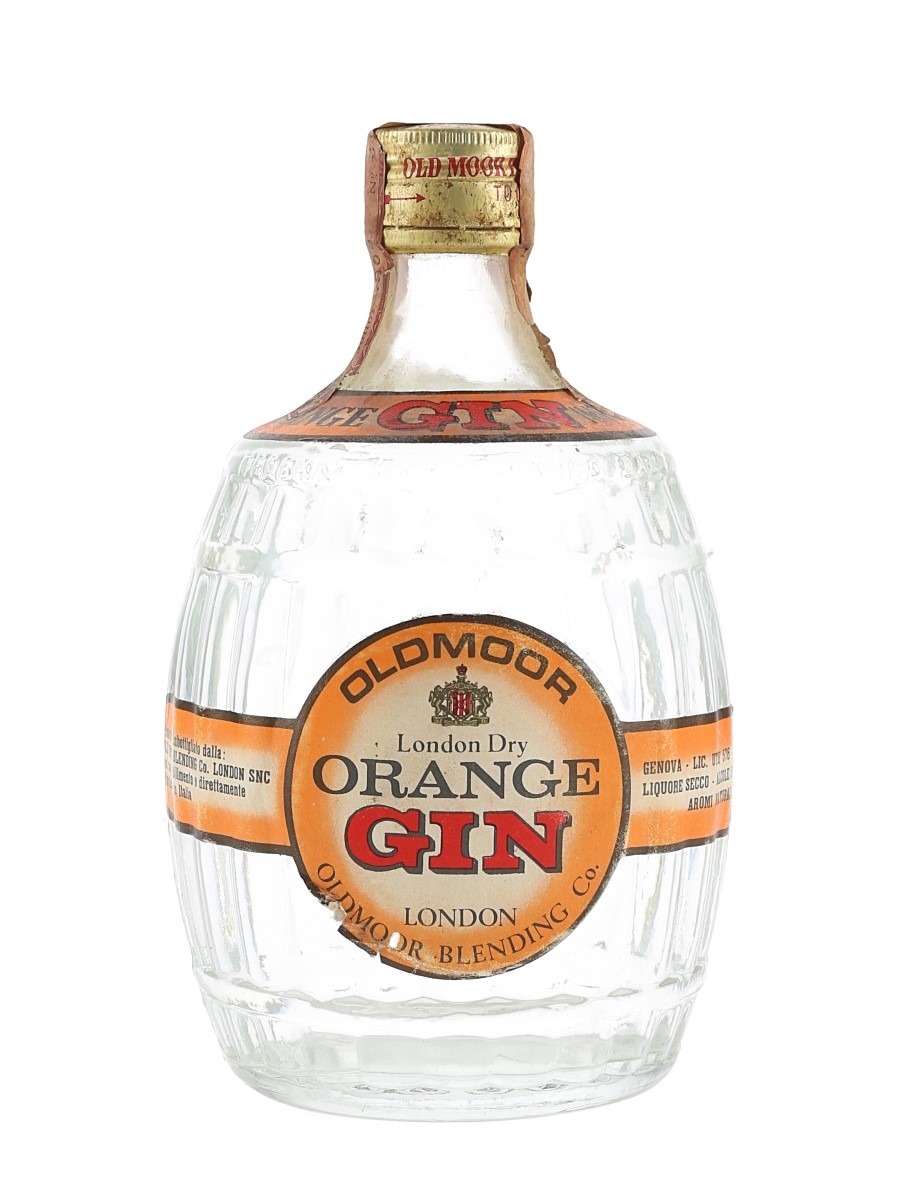 Oldmoor Orange London Dry Gin Bottled 1960s-1970s 75cl / 43%