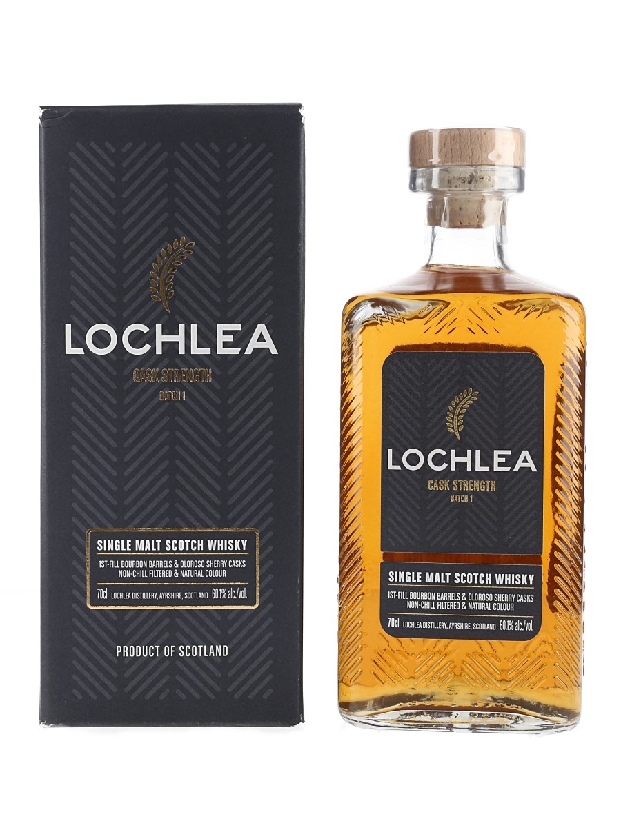 Lochlea Cask Strength Bottled 2023 - Batch 1 Release 70cl / 60.1%