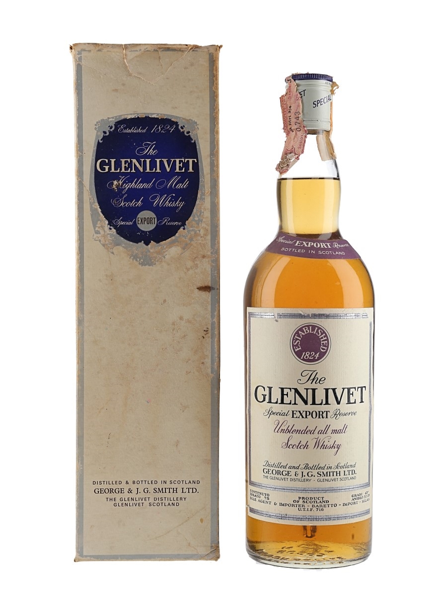 グレンリベット エクスポートリザーブ Glenlivet Export エクスポート