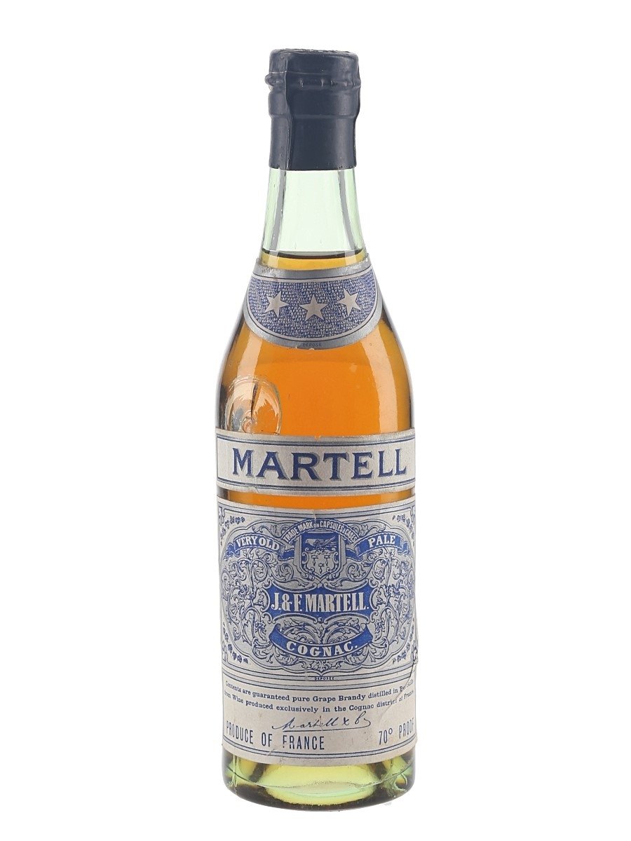 Martell 3 Star VOP Spring Cap Bottled 1950s 20cl / 40%