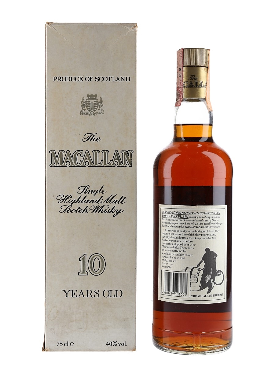 Macallan 10 Year Old - Lot 162236 - Buy/Sell Macallan Whisky
