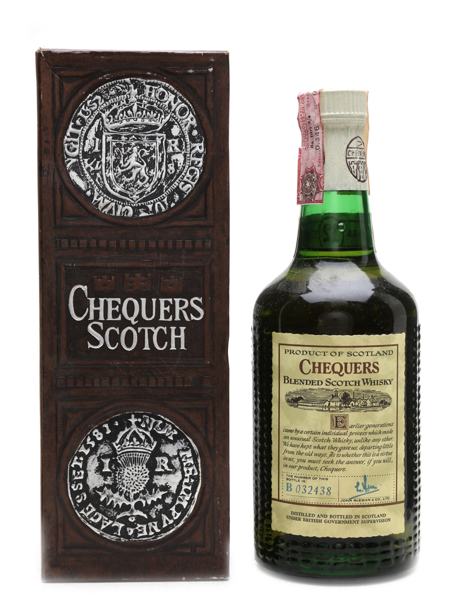 Chequers 12 Year Old - Lot 18057 - Buy/Sell Blended Whisky Online