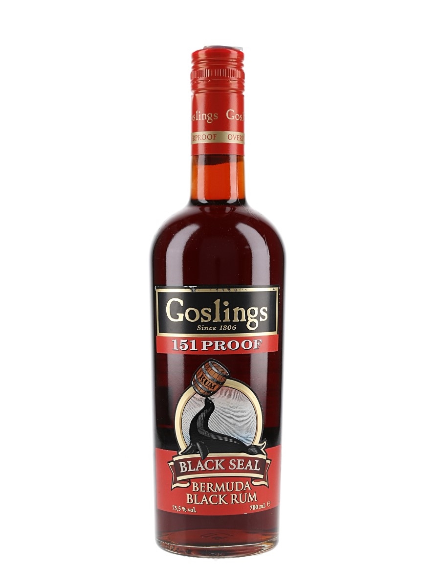 Goslings Black Seal 151 Proof  70cl / 75.5%