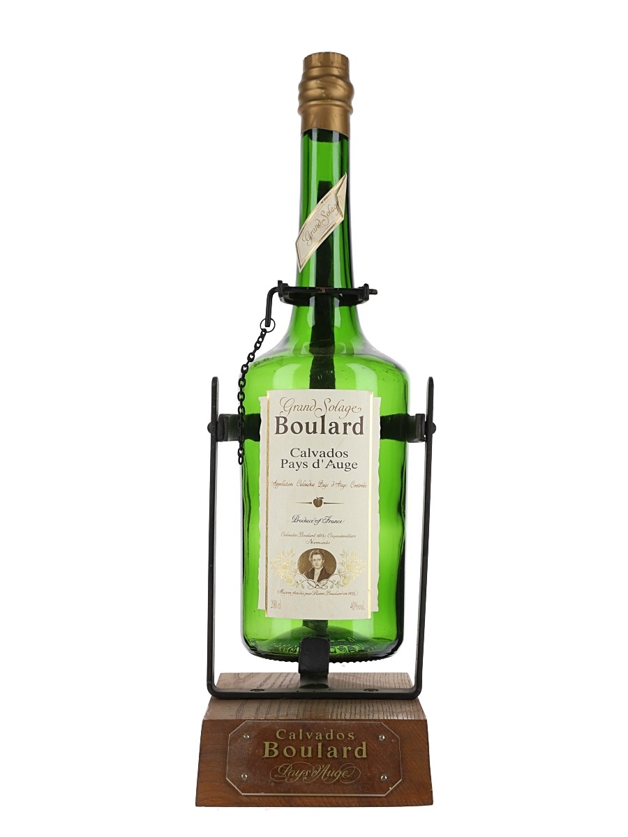 Calvados Boulard Grand Solage Dummy Empty Display Bottle With Cradle - Large Format 200cl
