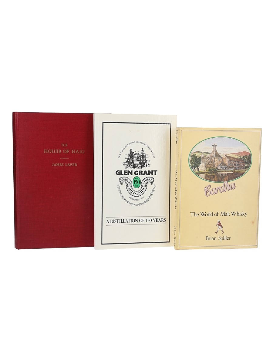 Assorted Whisky Books The House Of Haig, Glen Grant A Distillation Of 150 Years And Cardhu The World Of Malt Whisky 