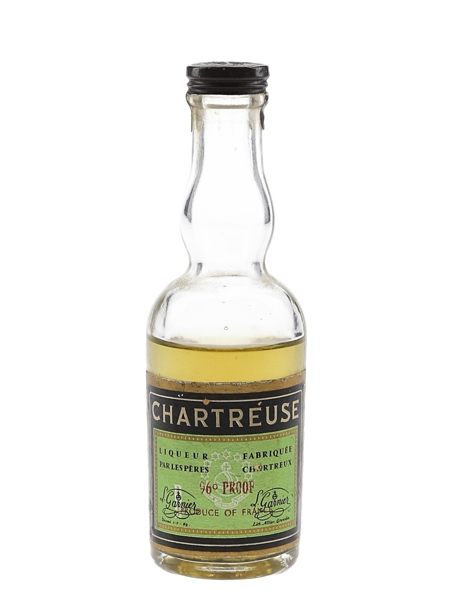 Charteuse Green Bottled 1960s-1970s 3cl / 55%