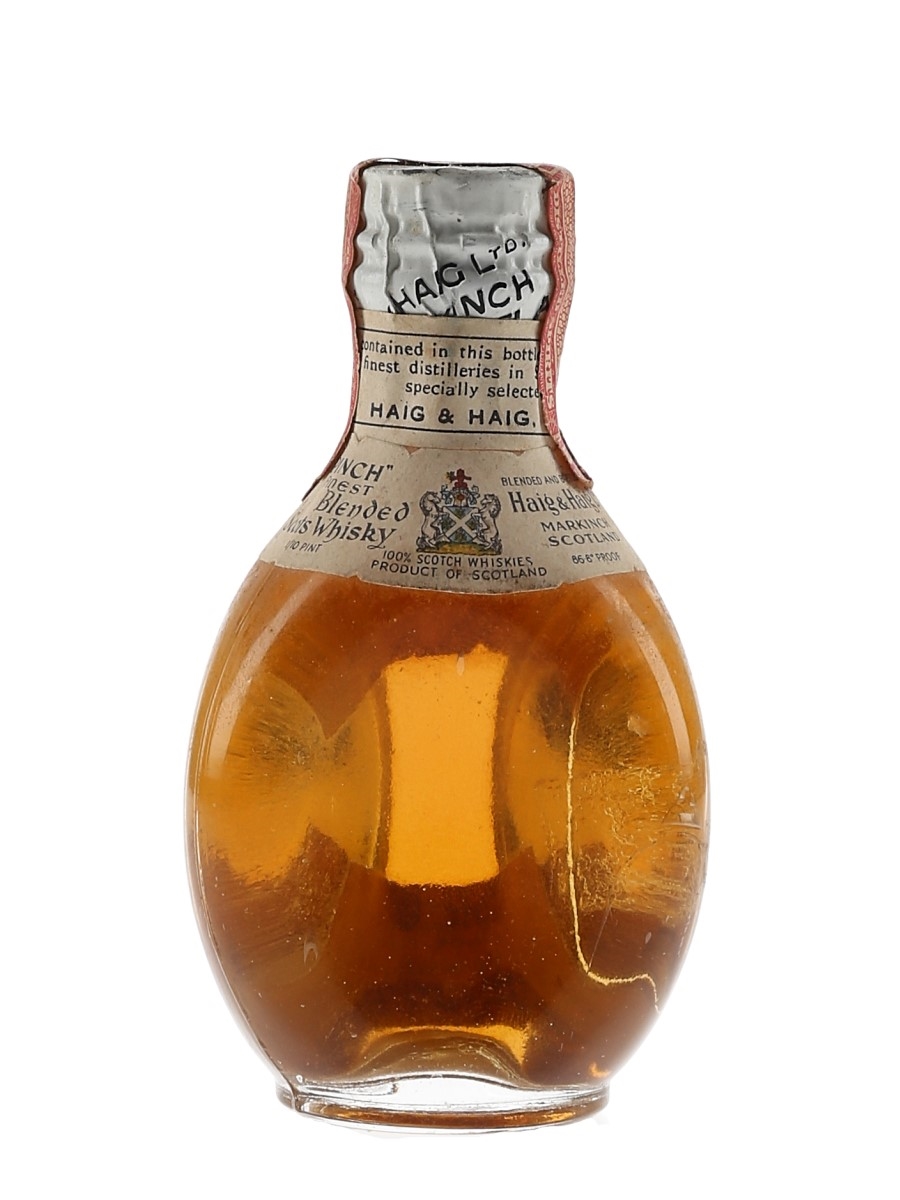 Haig's Dimple Pinch Spring Cap Bottled 1950s 4.7cl / 40%