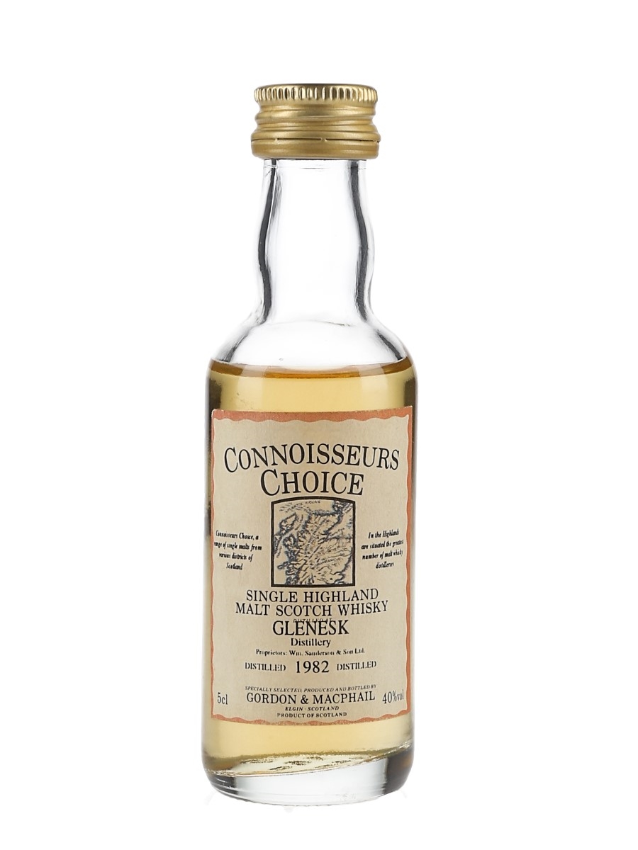 Glenesk 1982 Connoisseurs Choice Bottled 1990s - Gordon & MacPhail 5cl / 40%