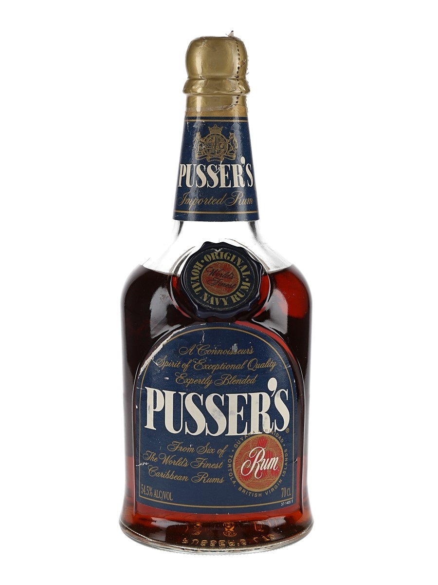 Pusser's Imported Rum Bottled 1990s 70cl / 54.5%