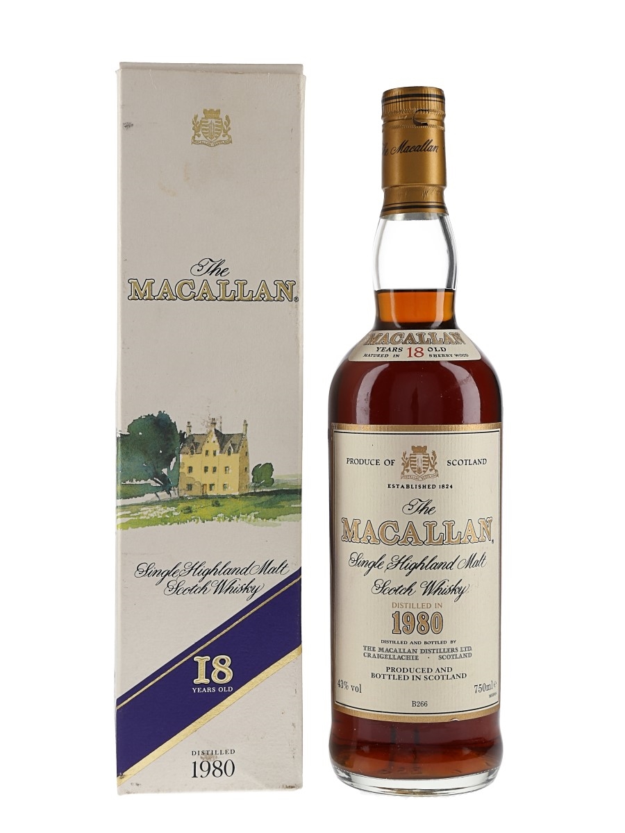 Macallan 1980 18 Year Old South African Market 75cl / 43%