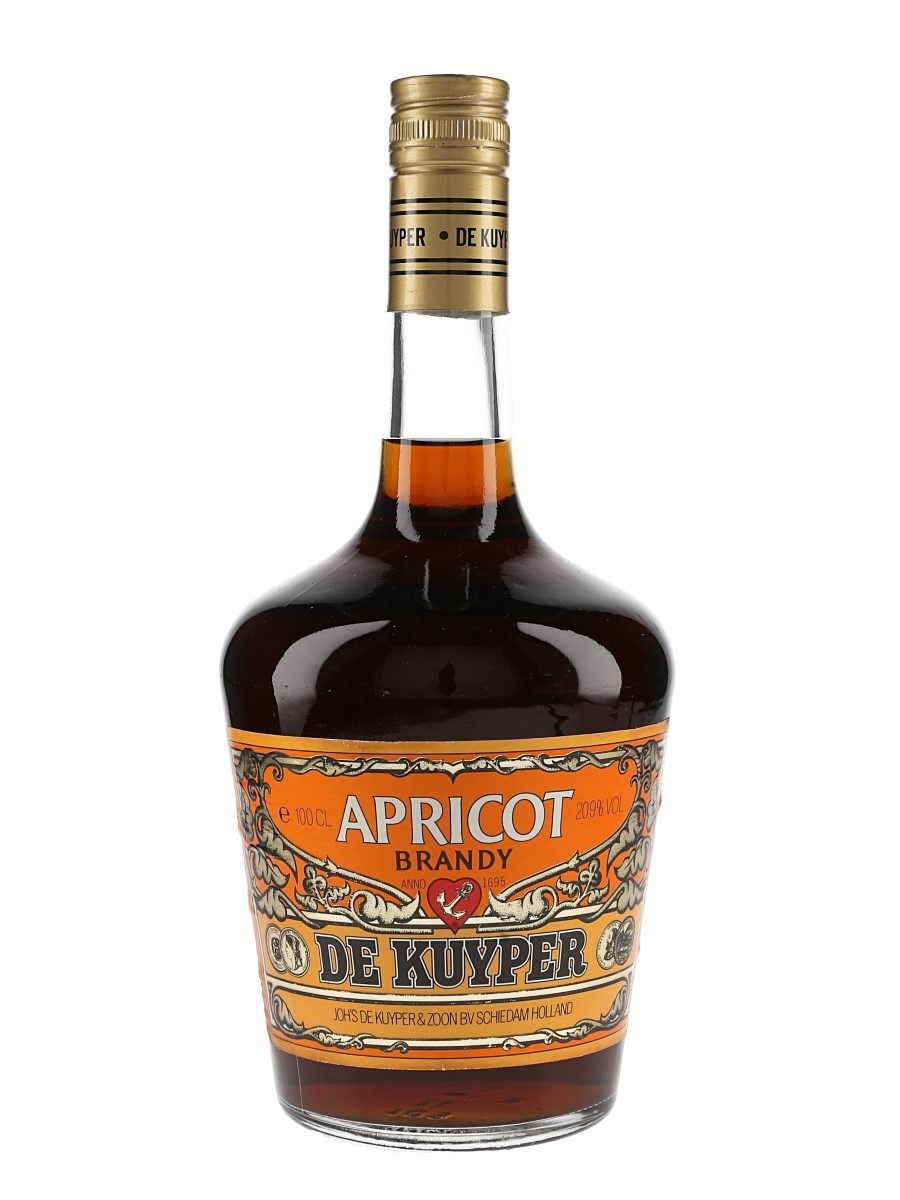 De Kuyper Apricot Bandy Bottled 1980s 100cl / 20.9%