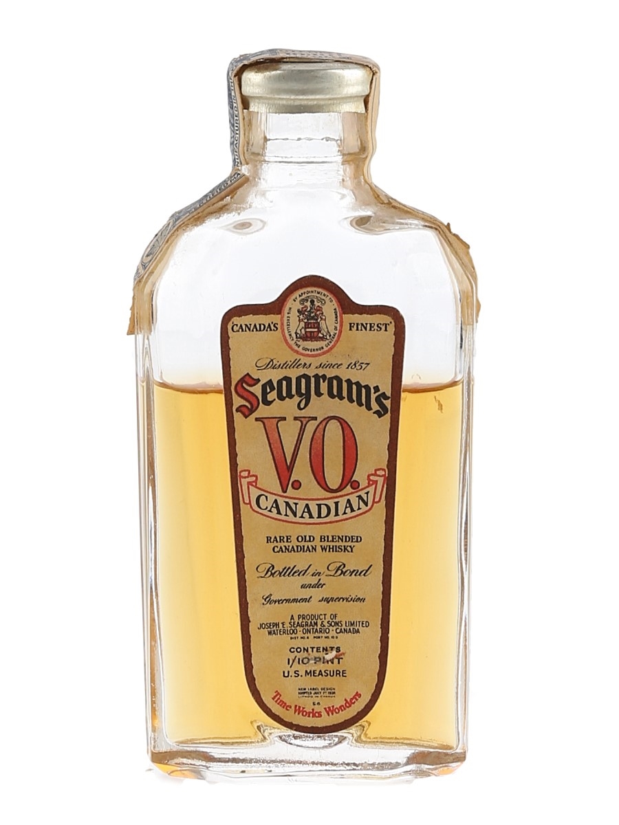 Seagram's VO Bottled 1930s 4.7cl / 40%