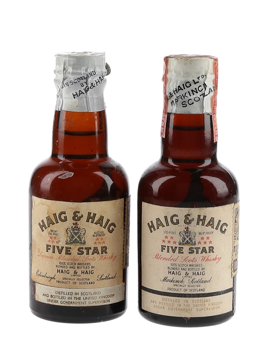 Haig & Haig Five Star Spring Cap - Lot 163168 - Buy/Sell Blended