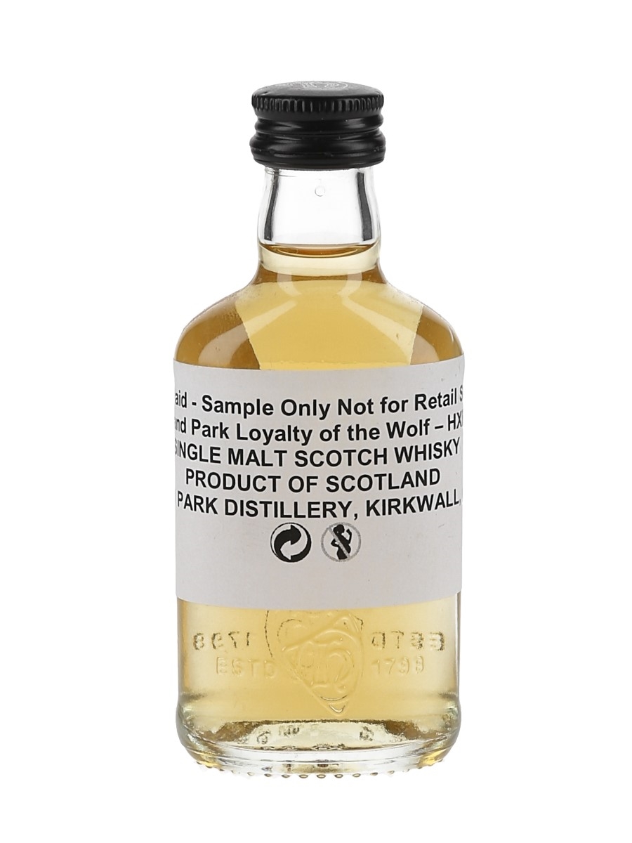 Highland Park Loyalty Of The Wolf Trade Sample 5cl / 42.3%