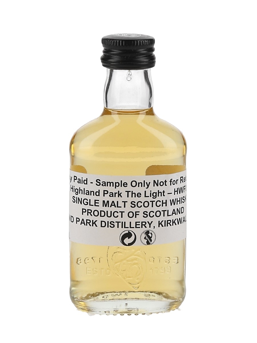 Highland Park The Light 17 Year Old Trade Sample 5cl / 52.9%