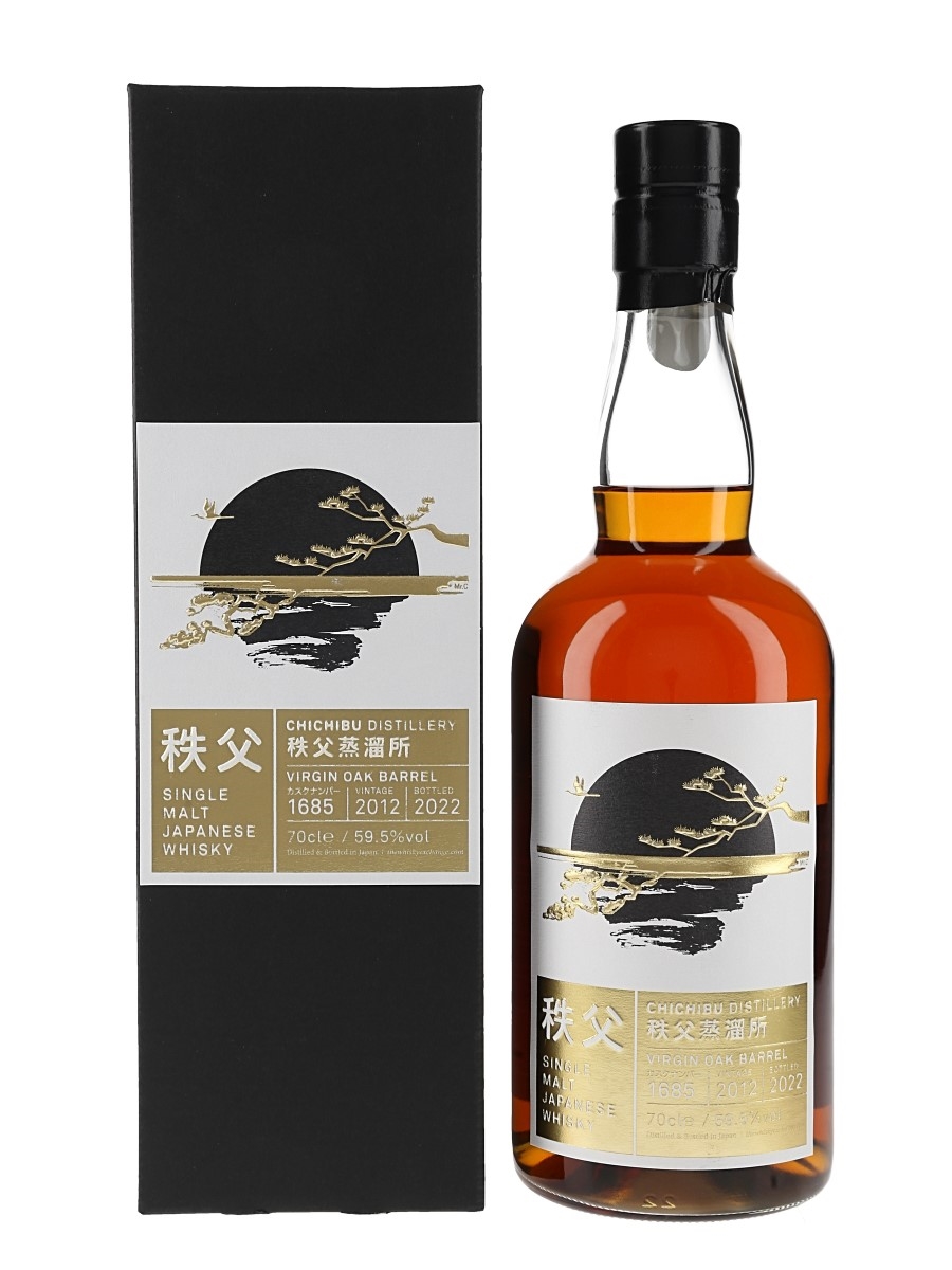 Chichibu 2012 Virgin Oak Barrel #1685 Bottled 2022 - The Whisky Exchange 70cl / 59.5%