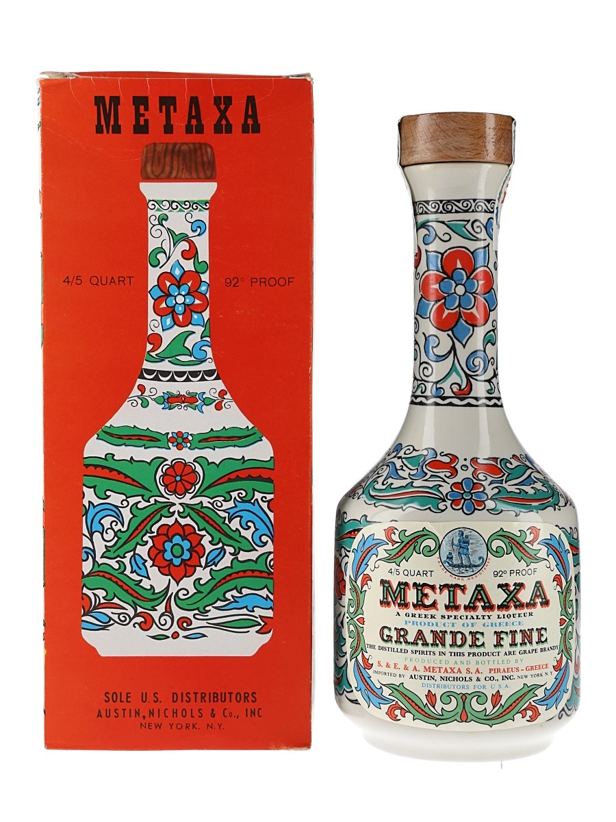 Metaxa Grande Fine 40 Year Old - Lot 163891 - Buy/Sell Spirits Online