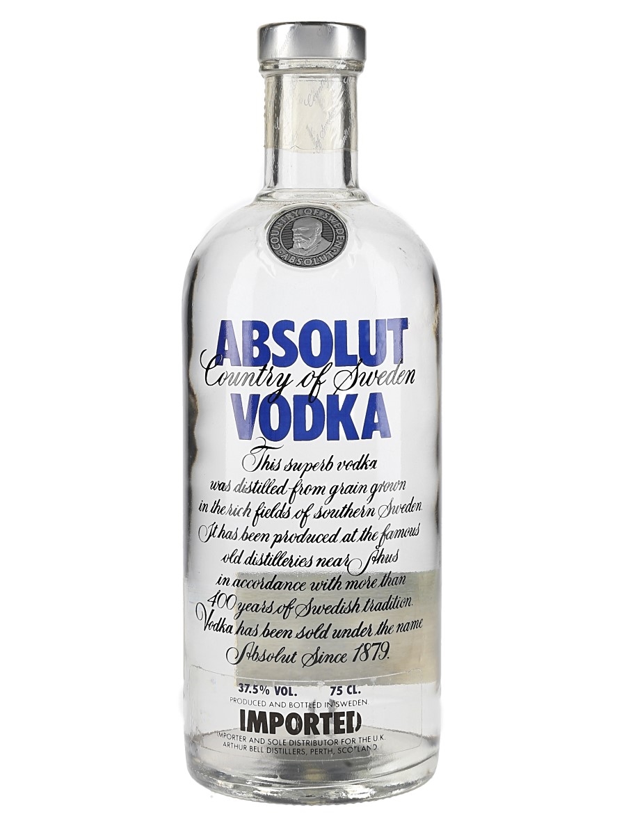 Absolut Vodka Bottled 1990s 75cl / 37.5%