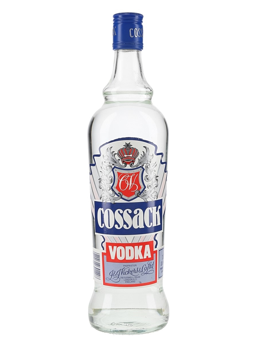 Cossack Vodka Bottled 1980s 75cl / 37.5%