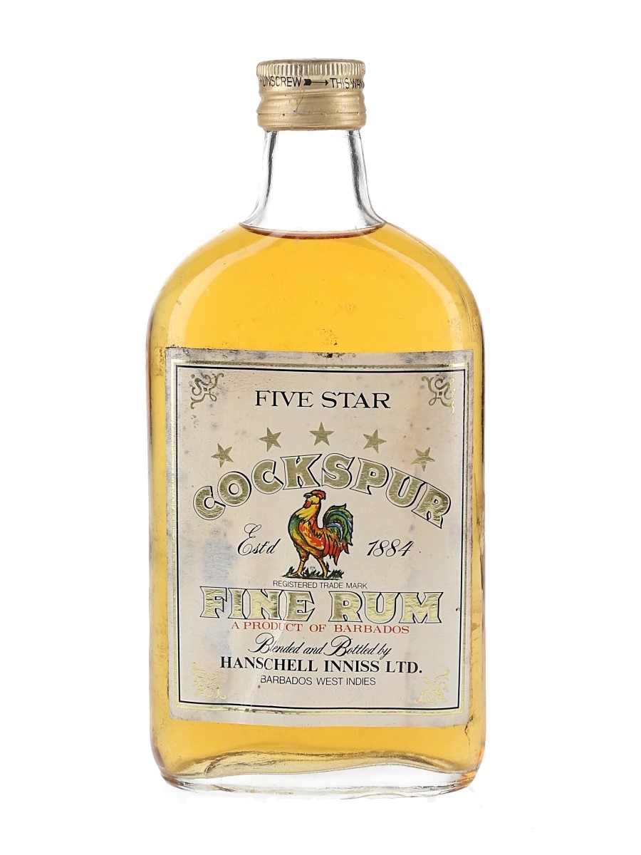 Cockspur 5 Star Bottled 1960s 35cl / 40%