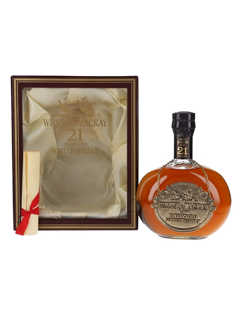 Whyte & Mackay 21年ウイスキー メダル付き おすすめウイスキー【古酒スコッチ】WHYTE & MACKAY 21YEARS