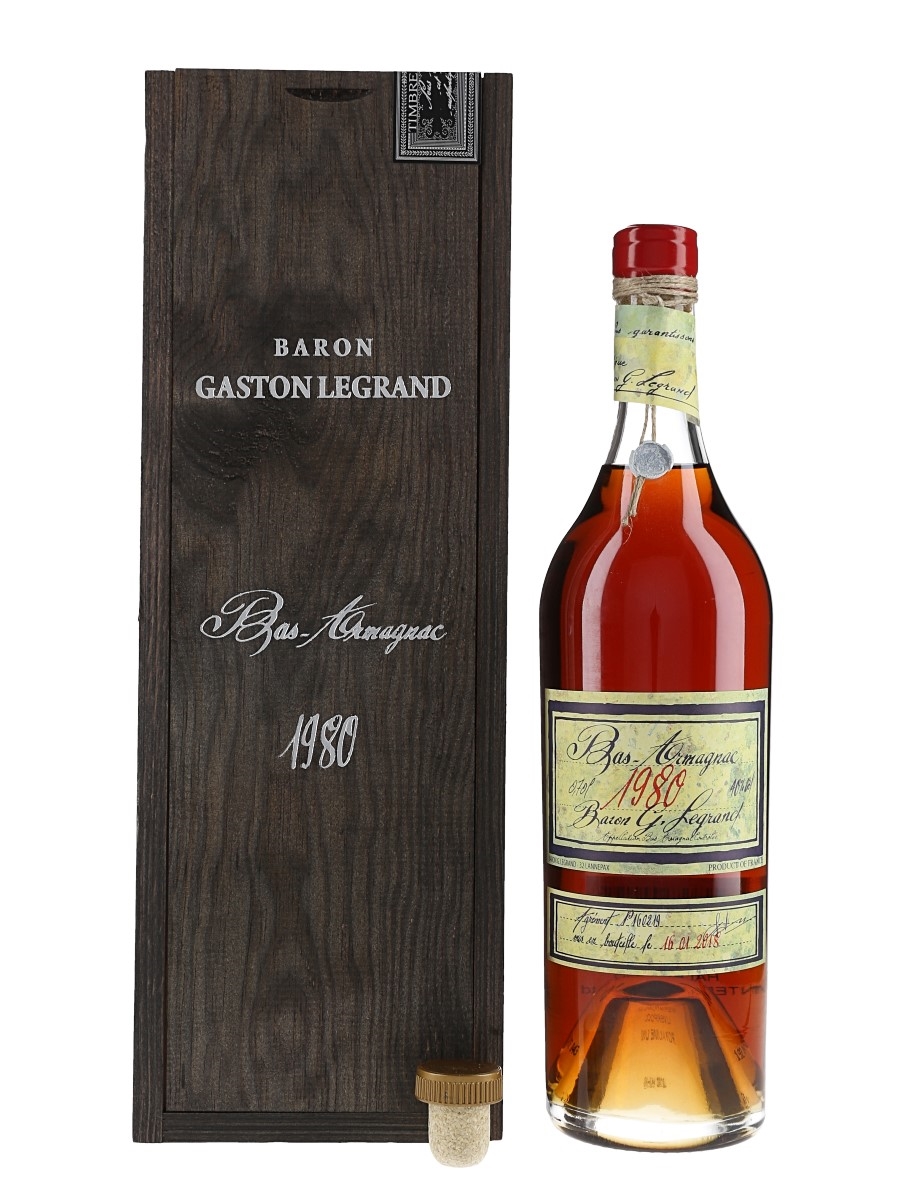 Baron Gaston Legrand 1980 Bottled 2018 - Bas Armagnac 70cl / 40%