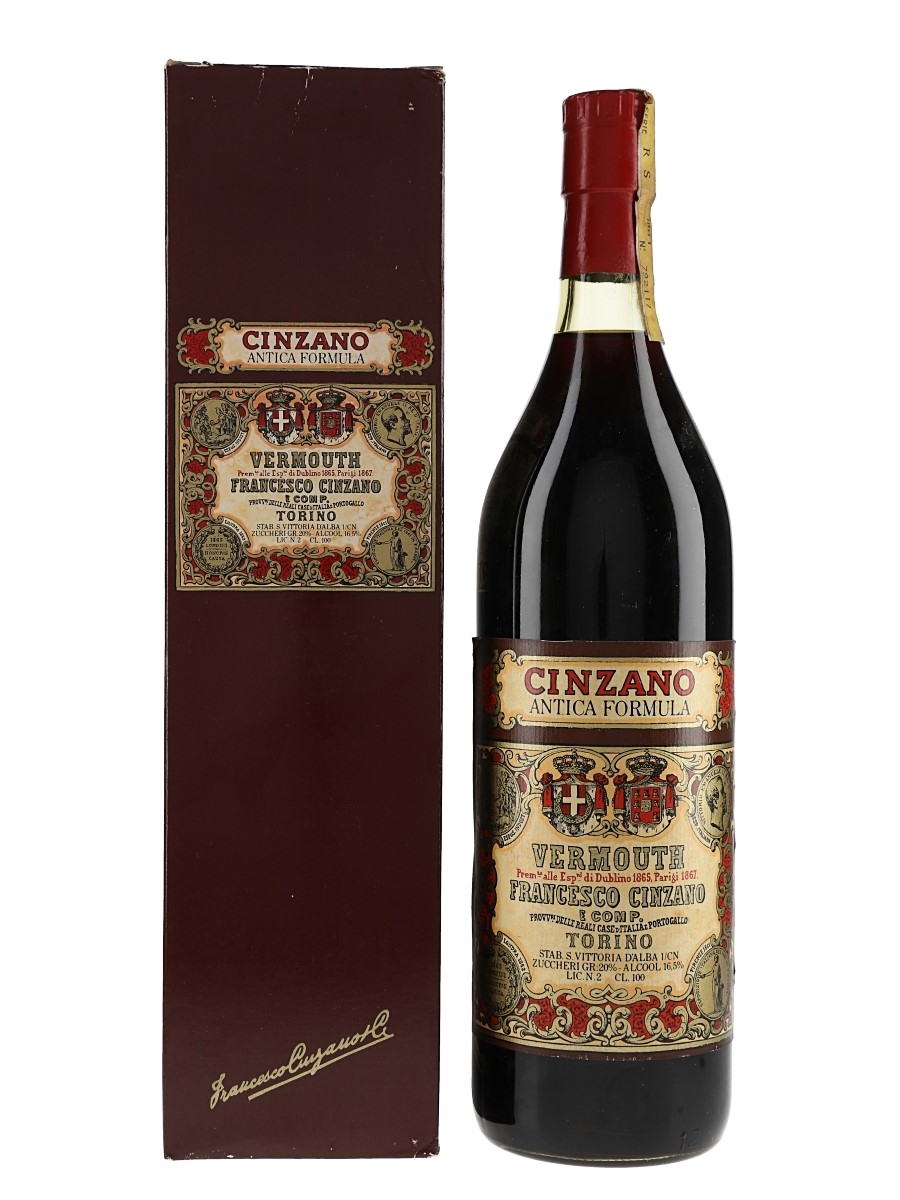 飲料 60～70年代流通 CINZANO ANTICA FORMULA チンザノ アンティカ