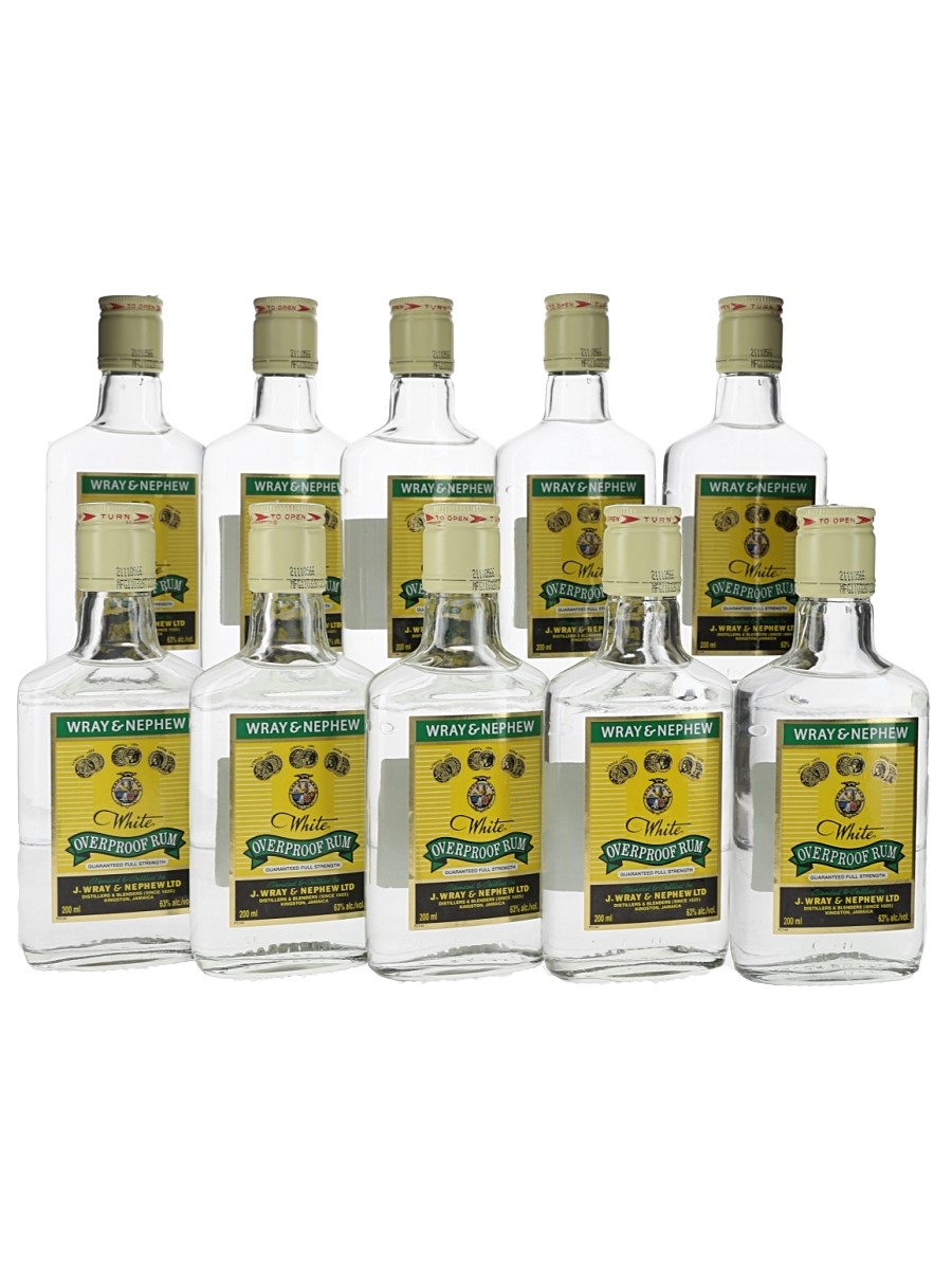 Wray & Nephew White Overproof Rum  10 x 20cl / 63%