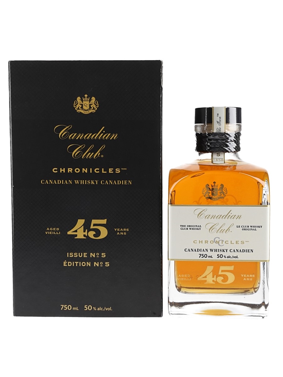 Canadian Club Chronicles 45 Year Old  75cl / 50%