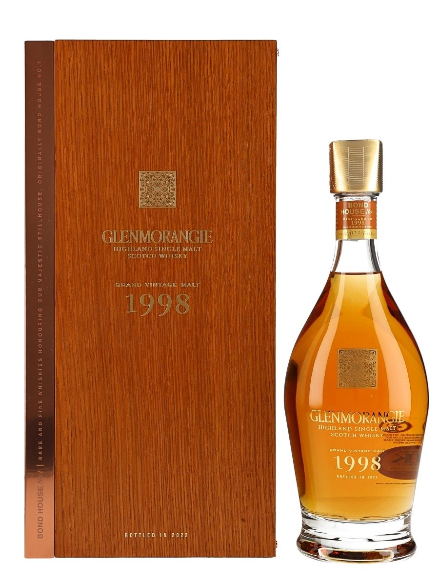 Glenmorangie 1998 23 Year Old Grand Vintage Malt Bottled 2022 - Bond House No.1 70cl / 43%
