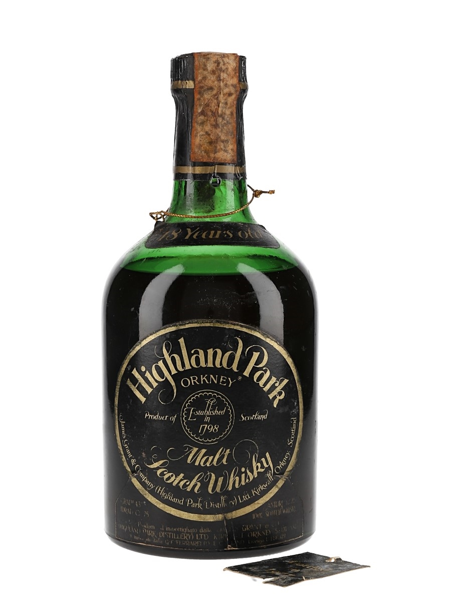 Highland Park 1959 18 Year Old Bottled 1977 - Ferraretto 75cl / 43%