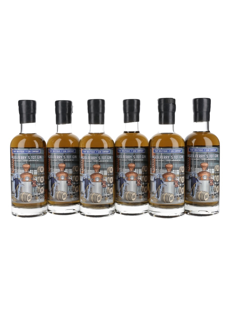 Aged Perry's Tot Gin Batch 1 That Boutique-y Gin Company 6 x 50cl / 56.2%
