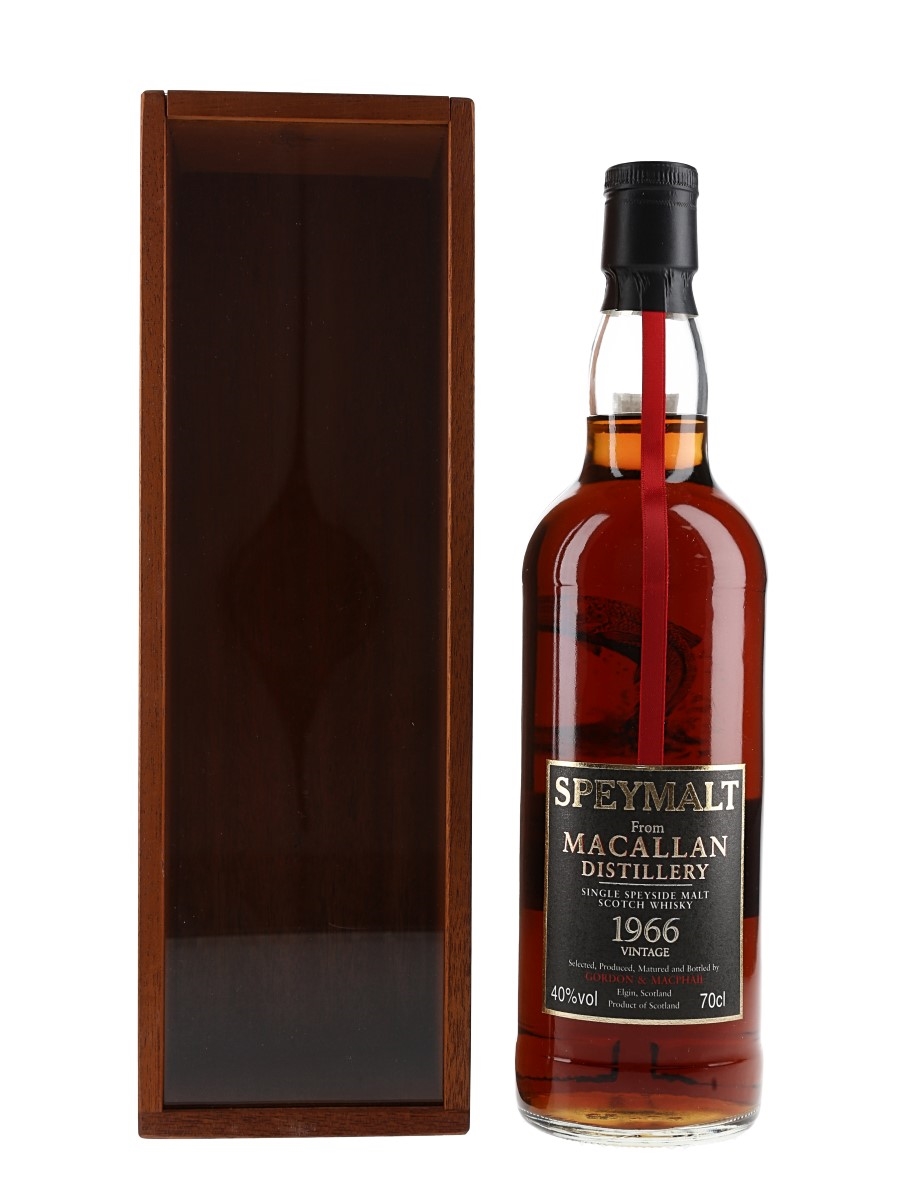 Macallan 1966 Speymalt Bottled 1998 - Gordon & MacPhail 70cl / 40%