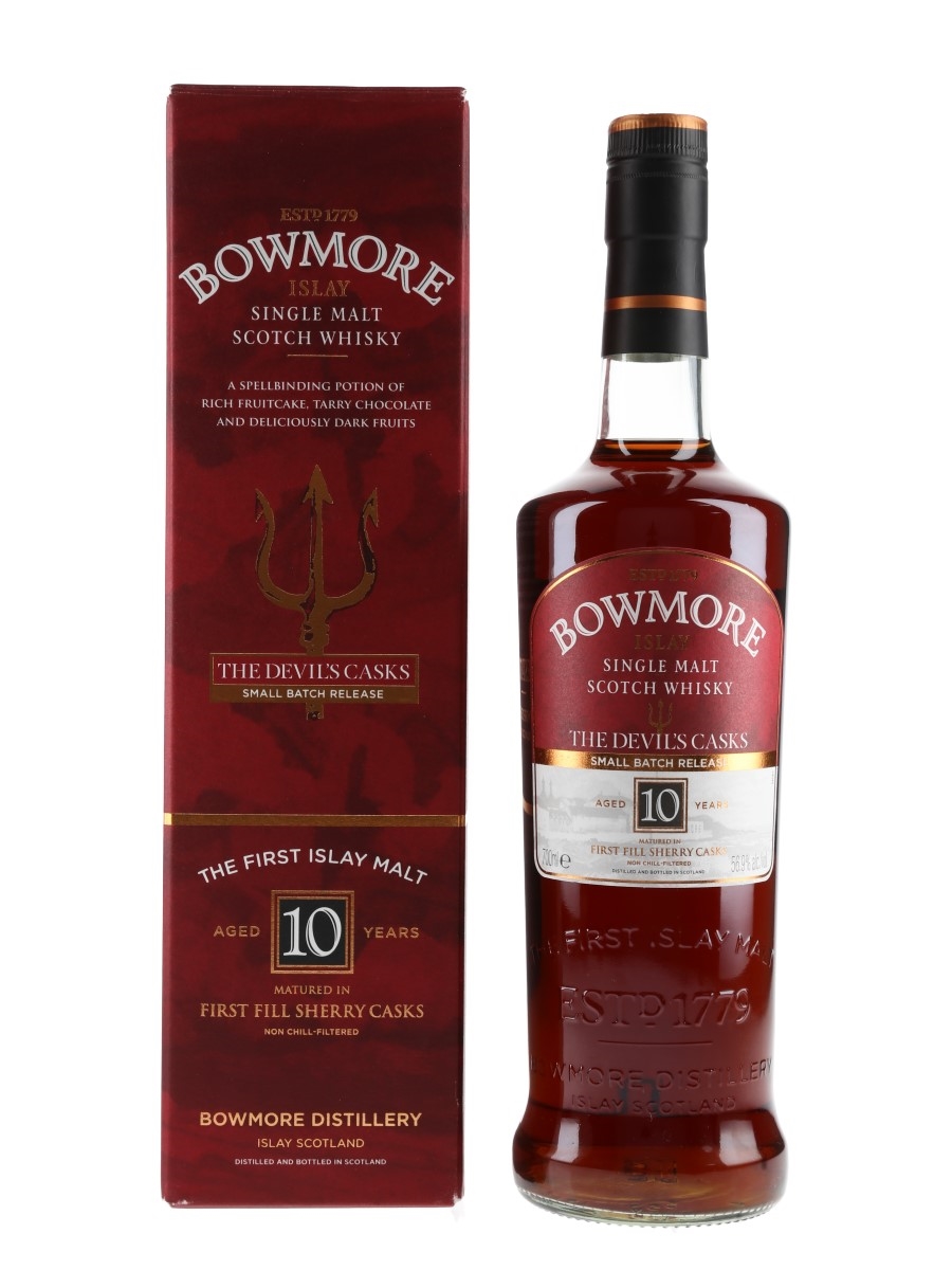 Bowmore The Devil's Casks Batch I 10 Year Old 70cl / 56.9%