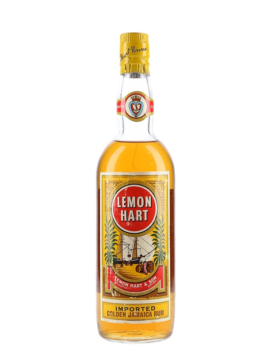 Lemon Hart Golden Jamaica Rum Bottled 1950s 75.7cl / 43%