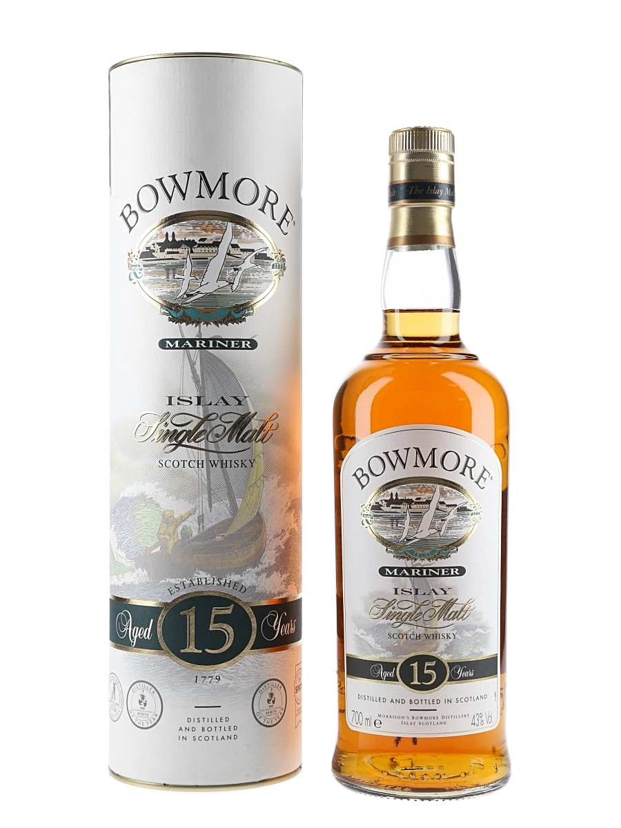 Bowmore 15 Year Old Mariner Bottled 2000s 70cl / 43%