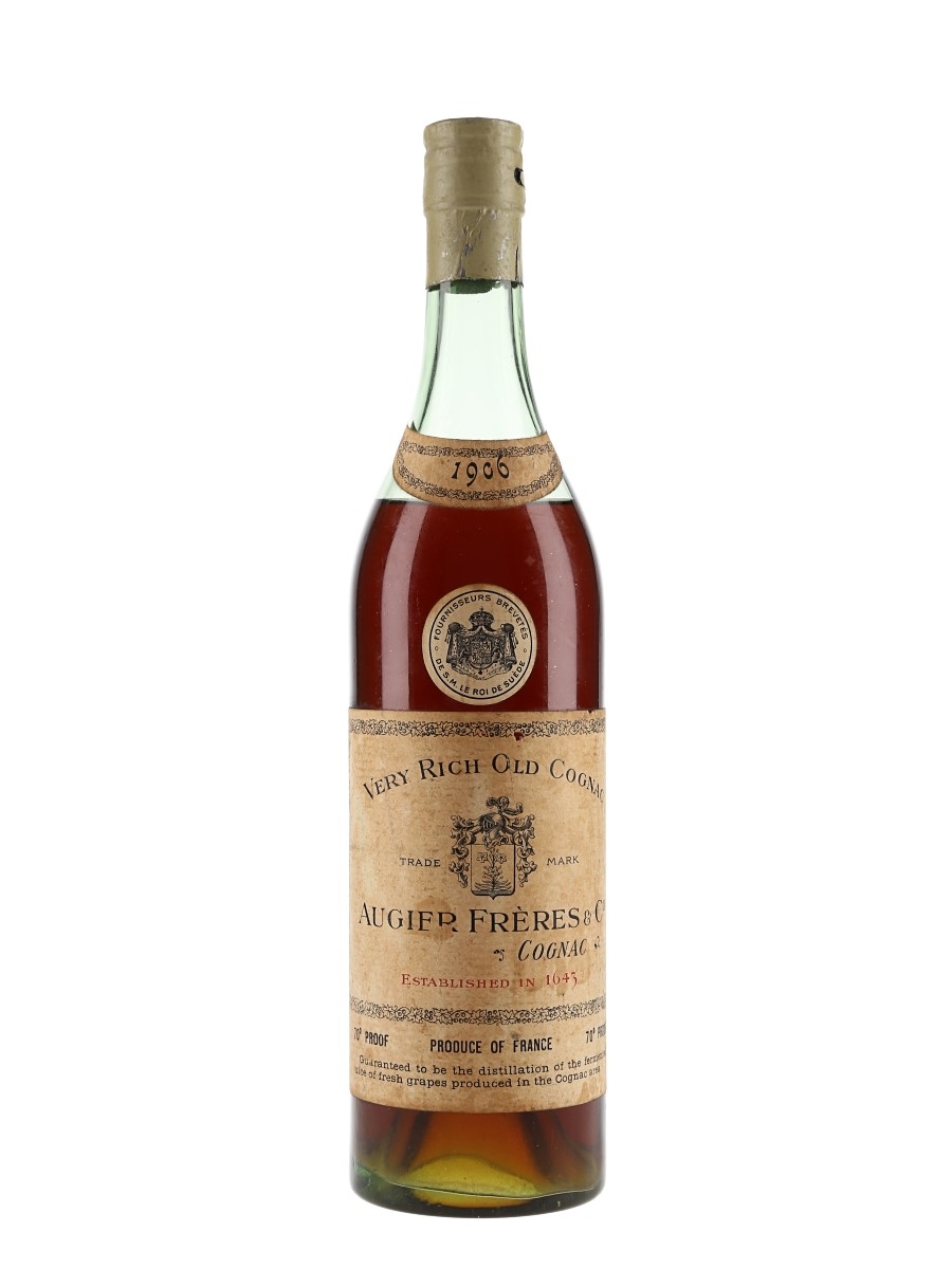 Augier Freres 1906 Cognac Bottled 1950s-1960s 70cl / 40%