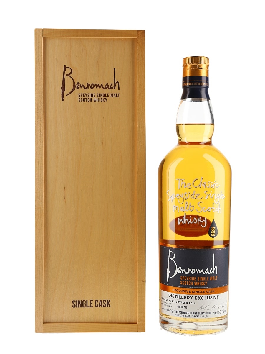Benromach 2000 Distillery Exclusive Bottled 2016 70cl / 55.7%