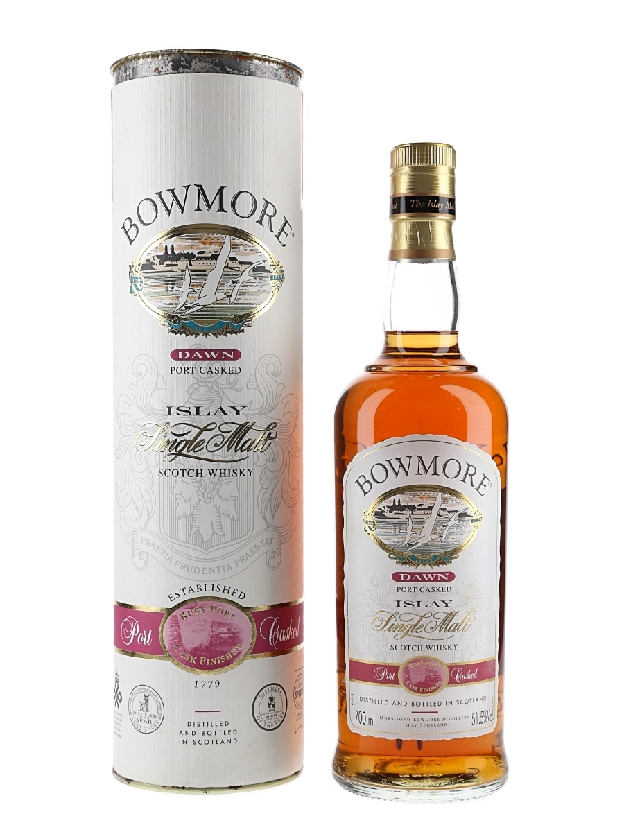 Bowmore Dawn Bottled 2000s - Ruby Port Cask Finish 70cl / 51.5%