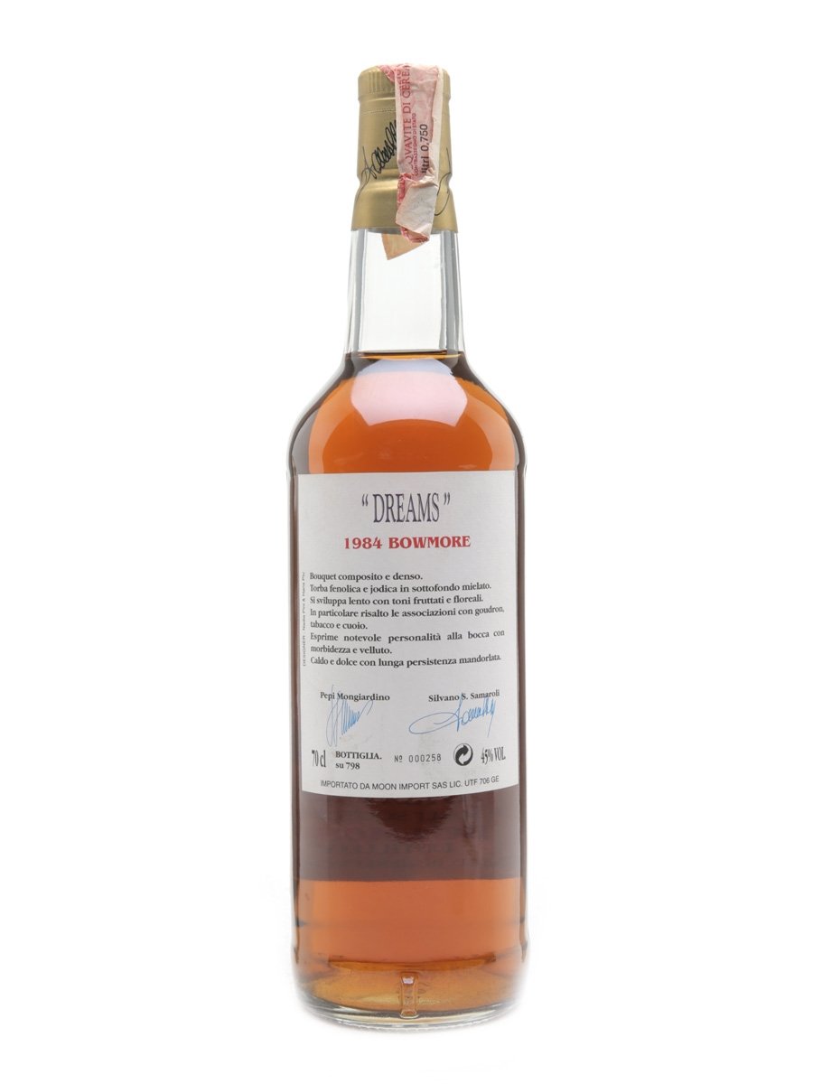 Bowmore 1984 Dreams - Lot 18190 - Buy/Sell Islay Whisky Online