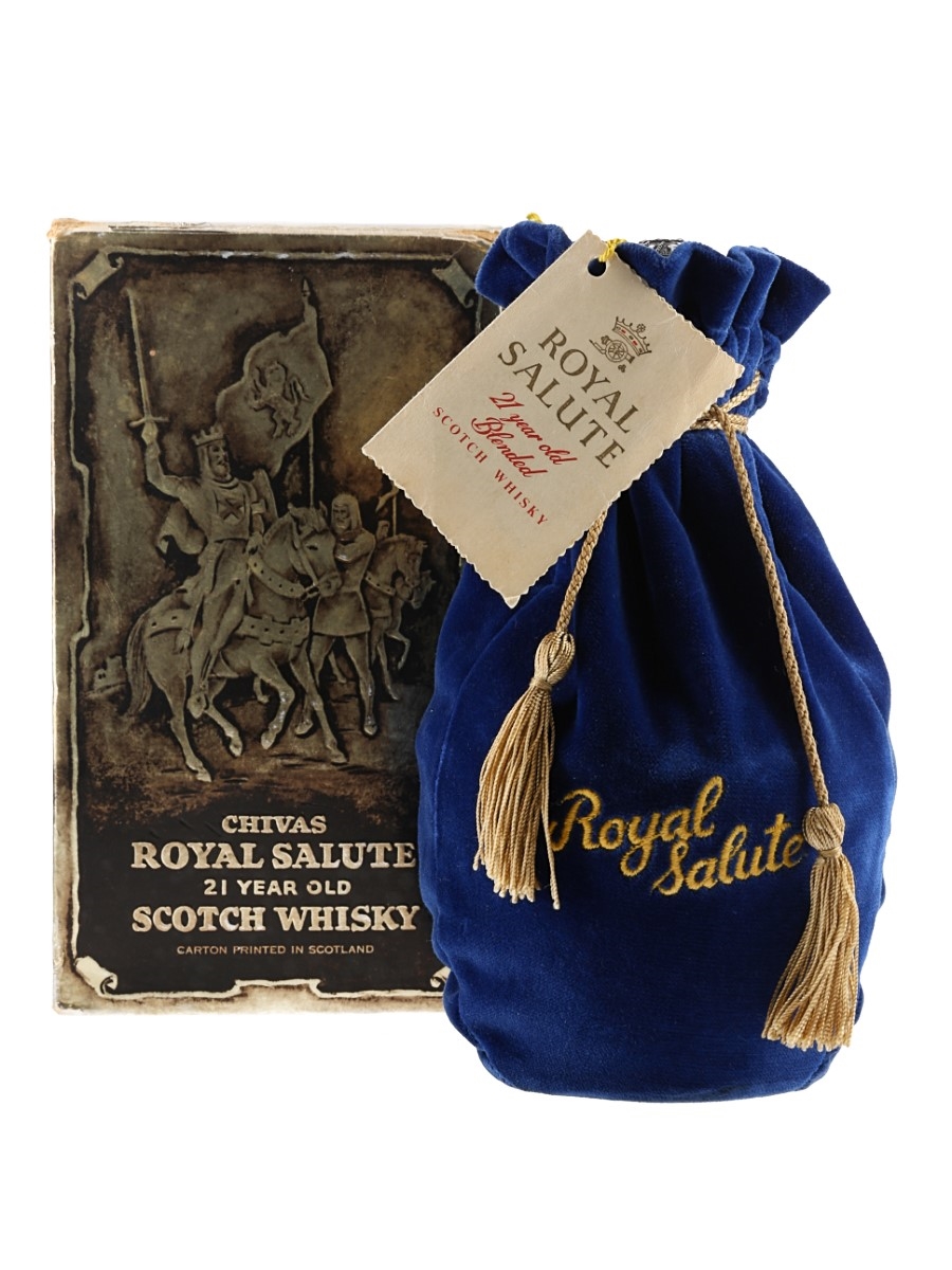 古酒】赤陶器  SALUTE SCOTCH WHISKY 21 yrs Chivas Royal Salute 21Yr Chinese New Yr 750ml $242 FREE
